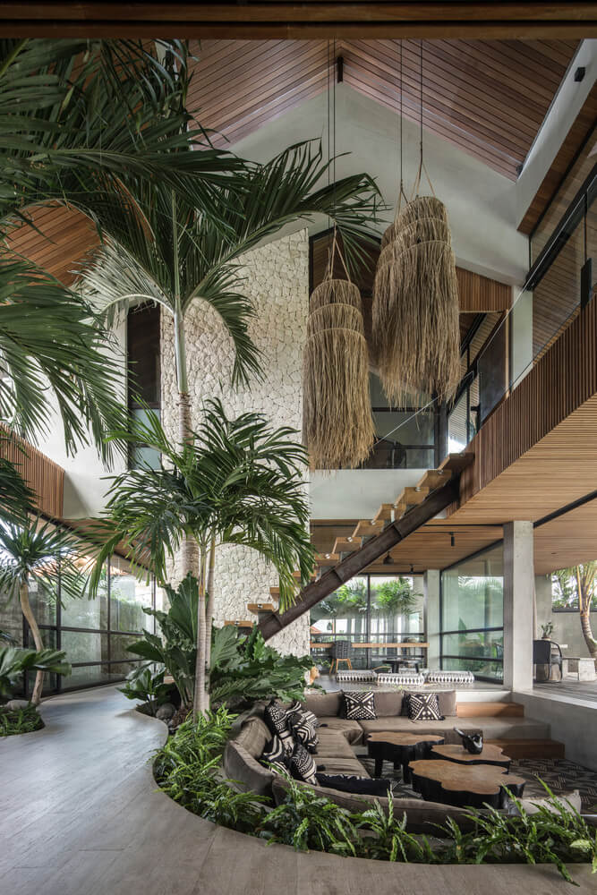 Jardín Interior de la Sala